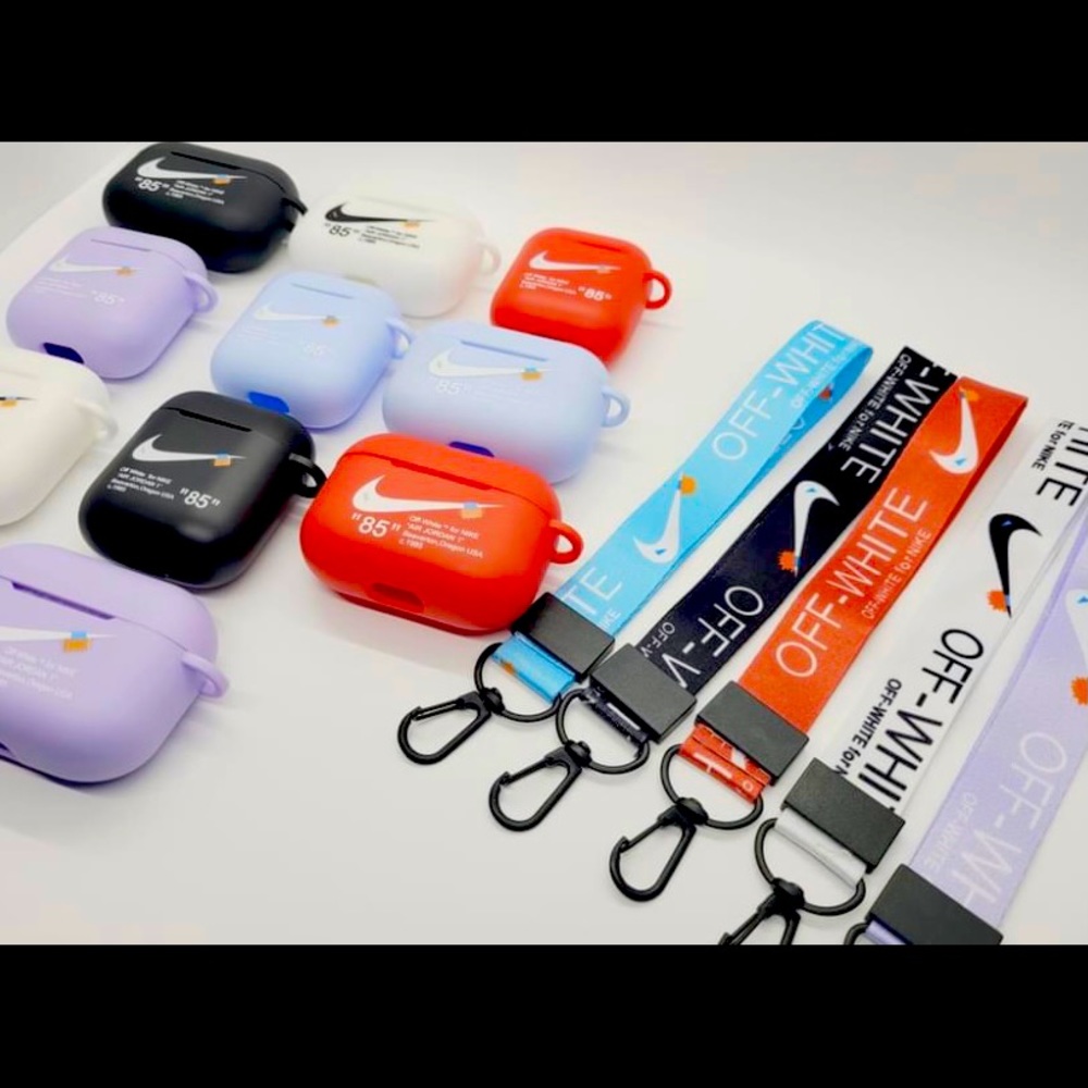 AIRPOD CASE COVER NIKE OFF-WHITE GEN 1,2 & PROS